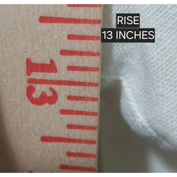 NWT Commense Womens White Linen-Blend Wide Leg Pants Small~Pockets~Spring~Summer - Picture 7 of 9